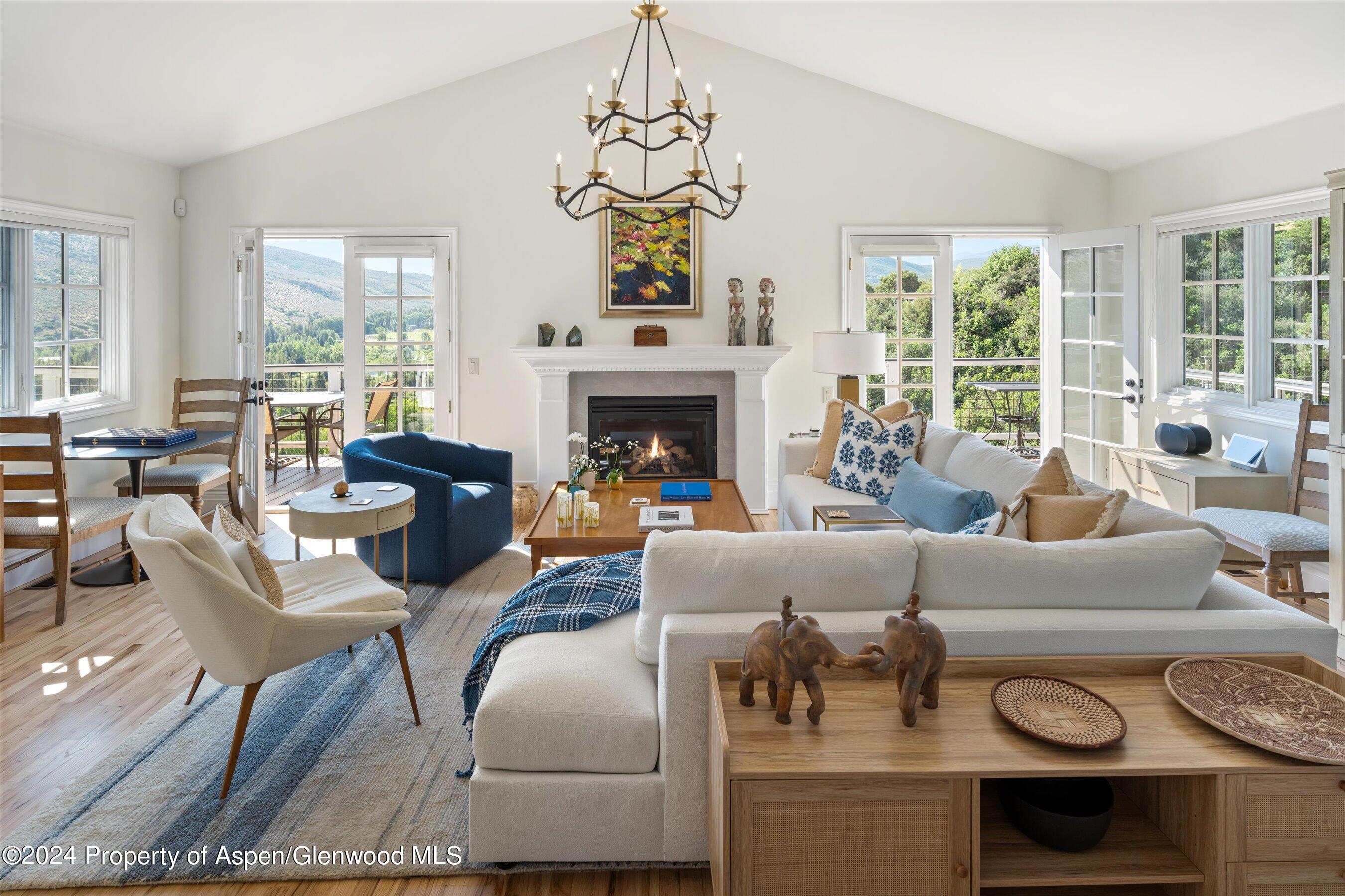 407 Gateway Road Snowmass, CO 81654 - Photo 1 of 37 Living Room