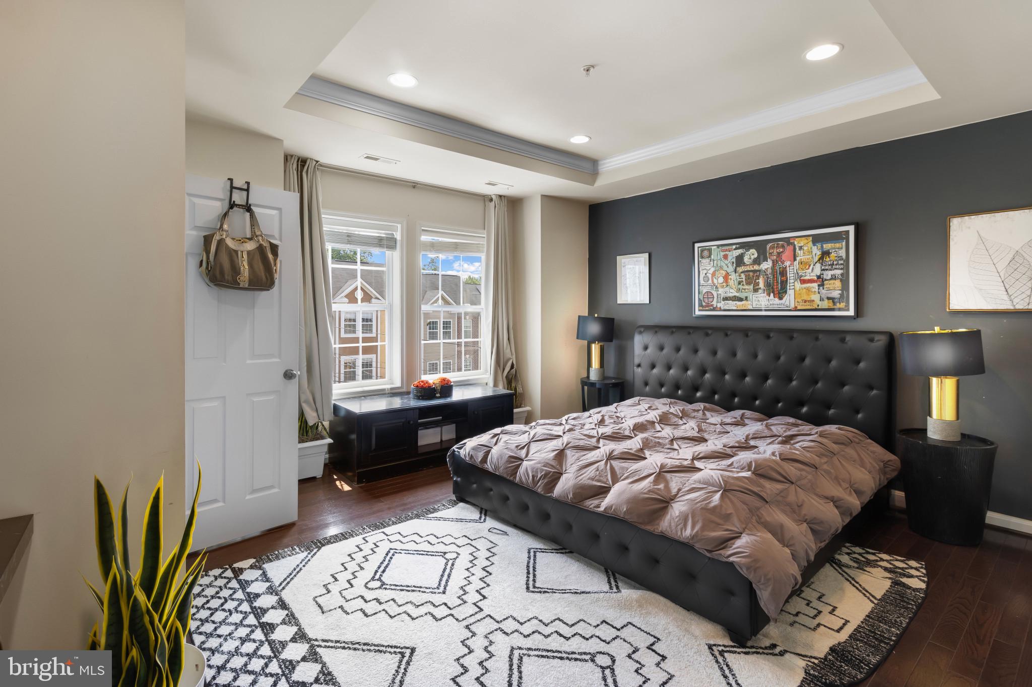 1778 W Street Southeast Washington, DC 20020 - Photo 19 of 44 a bedroom with a bed and a couch