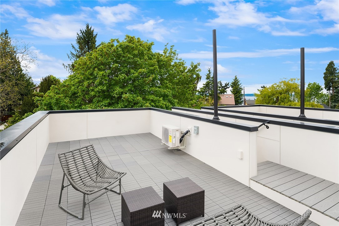 8370 Loyal Way Northwest, Unit B Seattle, WA 98117 - Photo 17 of 19 a view of balcony with furniture
