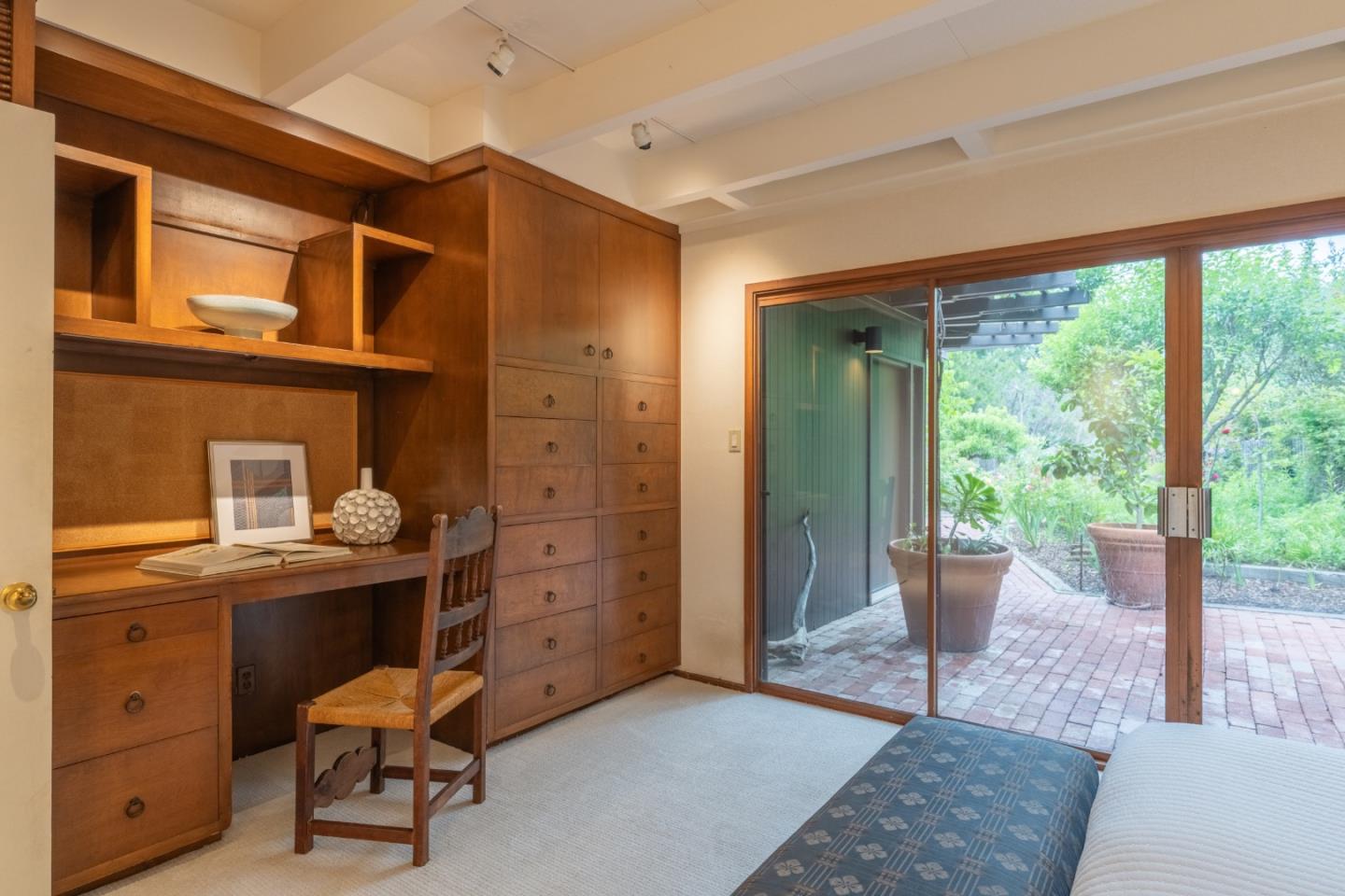 46 Middle Canyon Road Carmel Valley, CA 93924 - Photo 38 of 74 a view of a workspace with furniture and a window