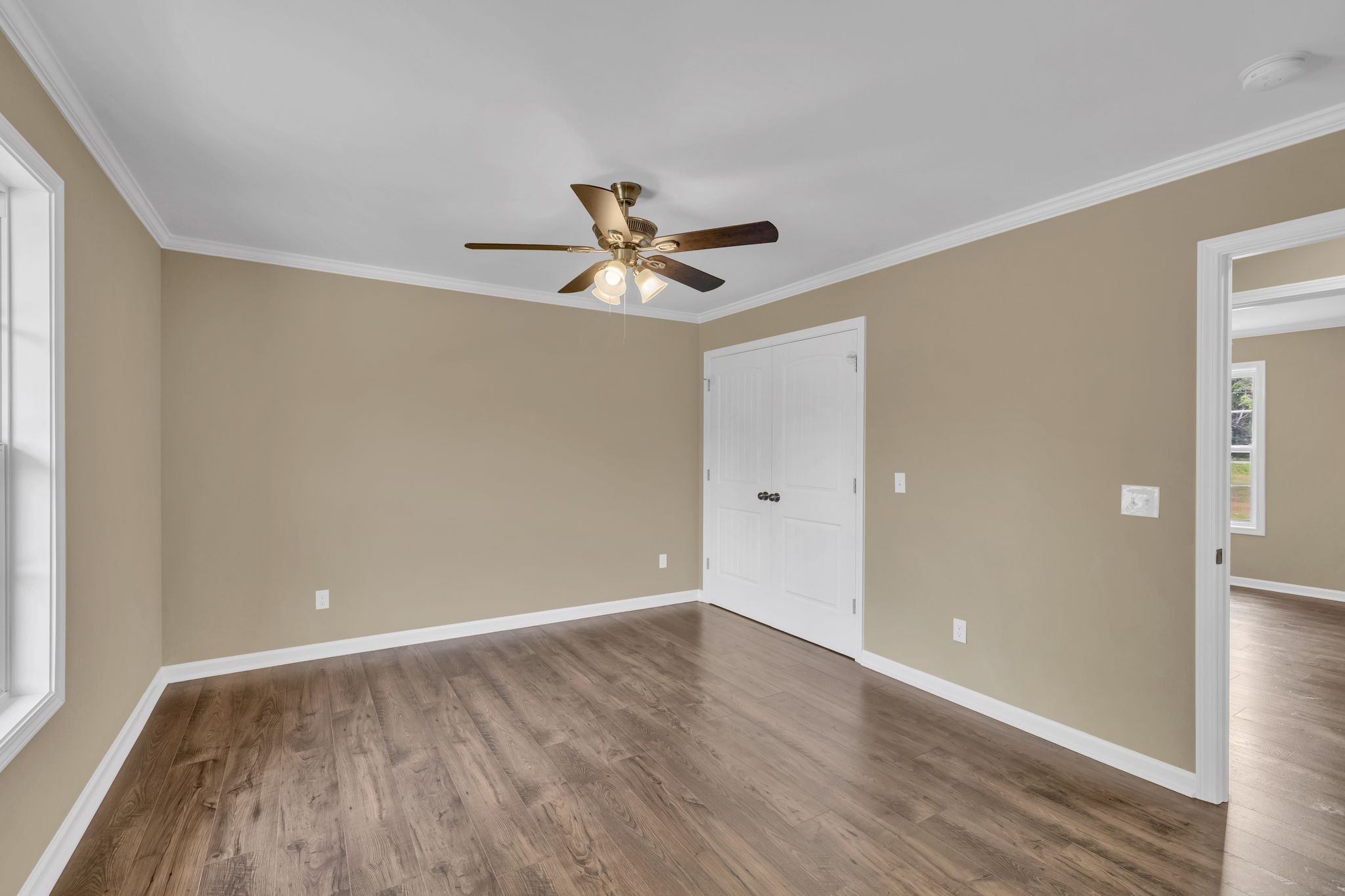 5065 Craddock Road Lascassas, TN 37085 - Photo 21 of 51 wooden floor in an empty room with a window
