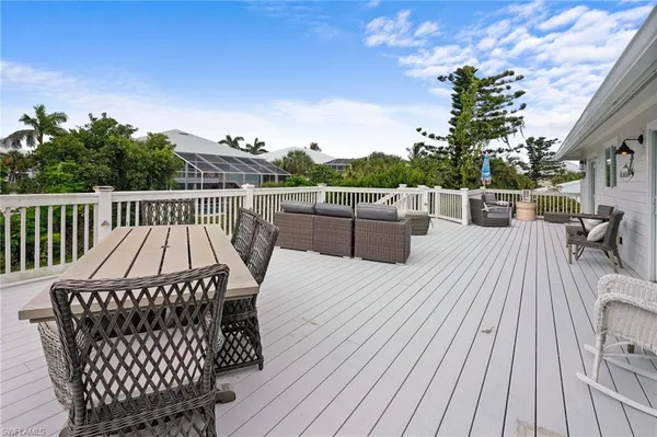 a view of a house with a patio