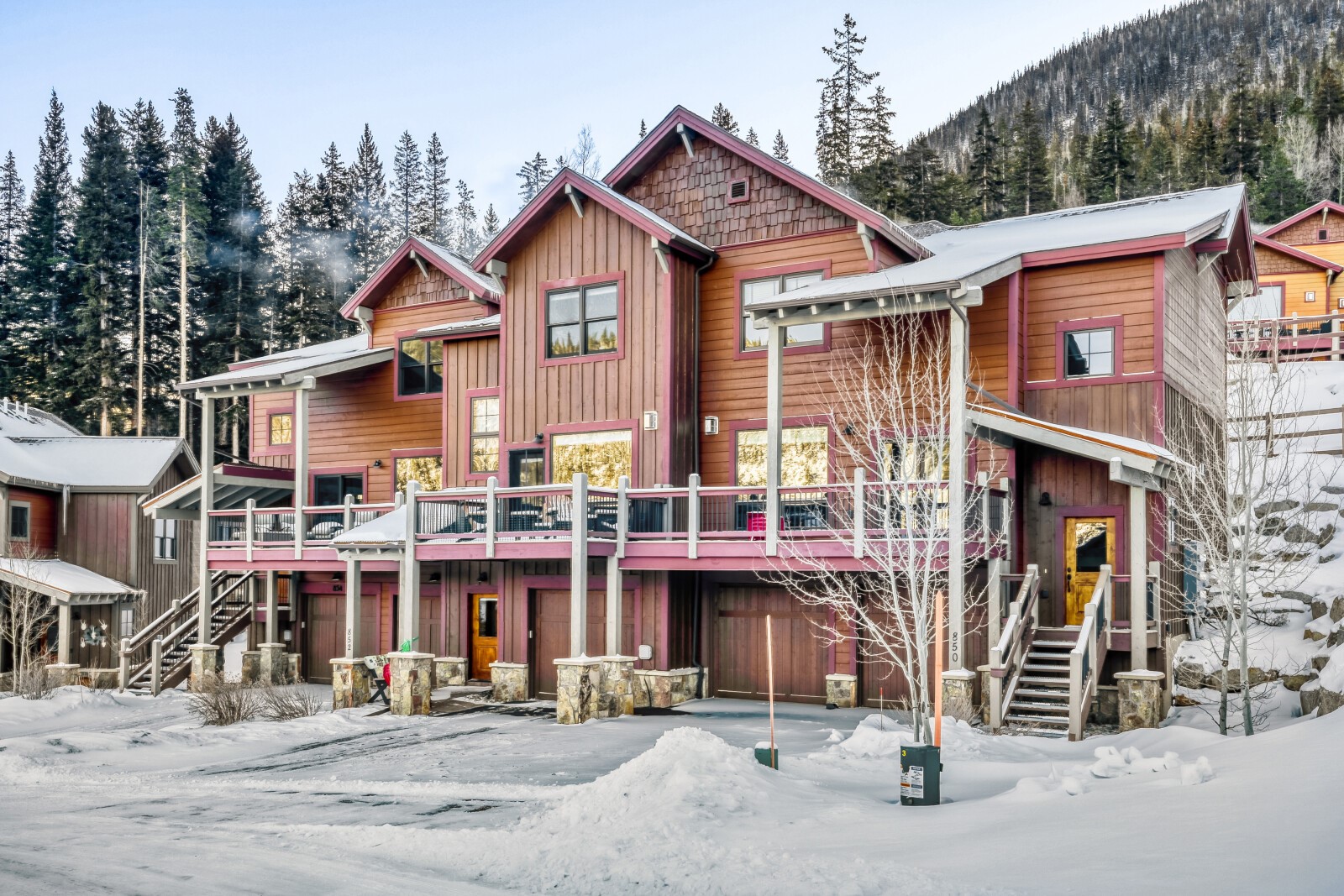 852 Independence Road, Unit B Keystone, CO 80435 - Photo 9 of 38 a front view of a house with a street