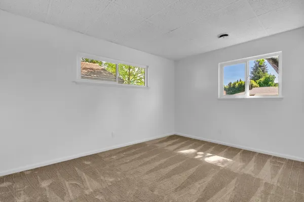 a view of empty room