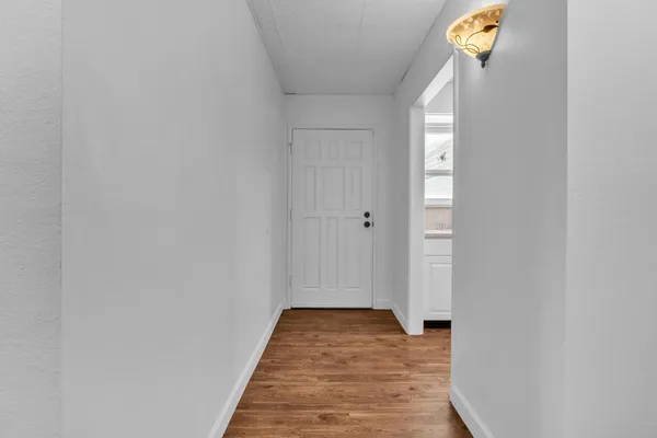 a view of a livingroom from the kitchen