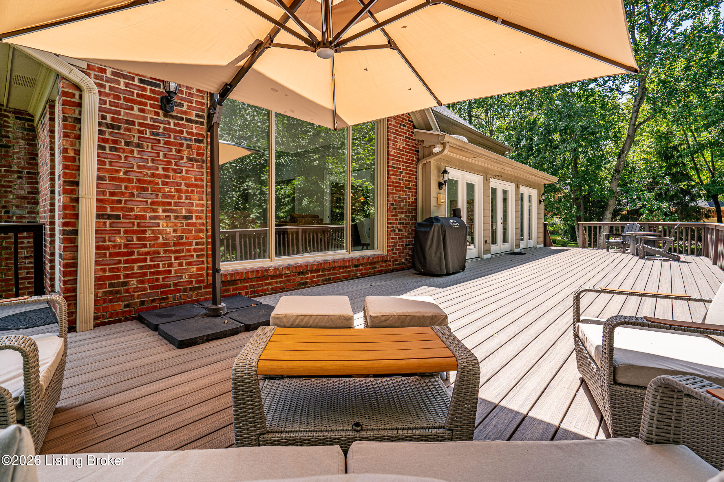 7709 Cedar Ridge Court Prospect, KY 40059 - Photo 83 of 94 Back Deck with Trex Decking