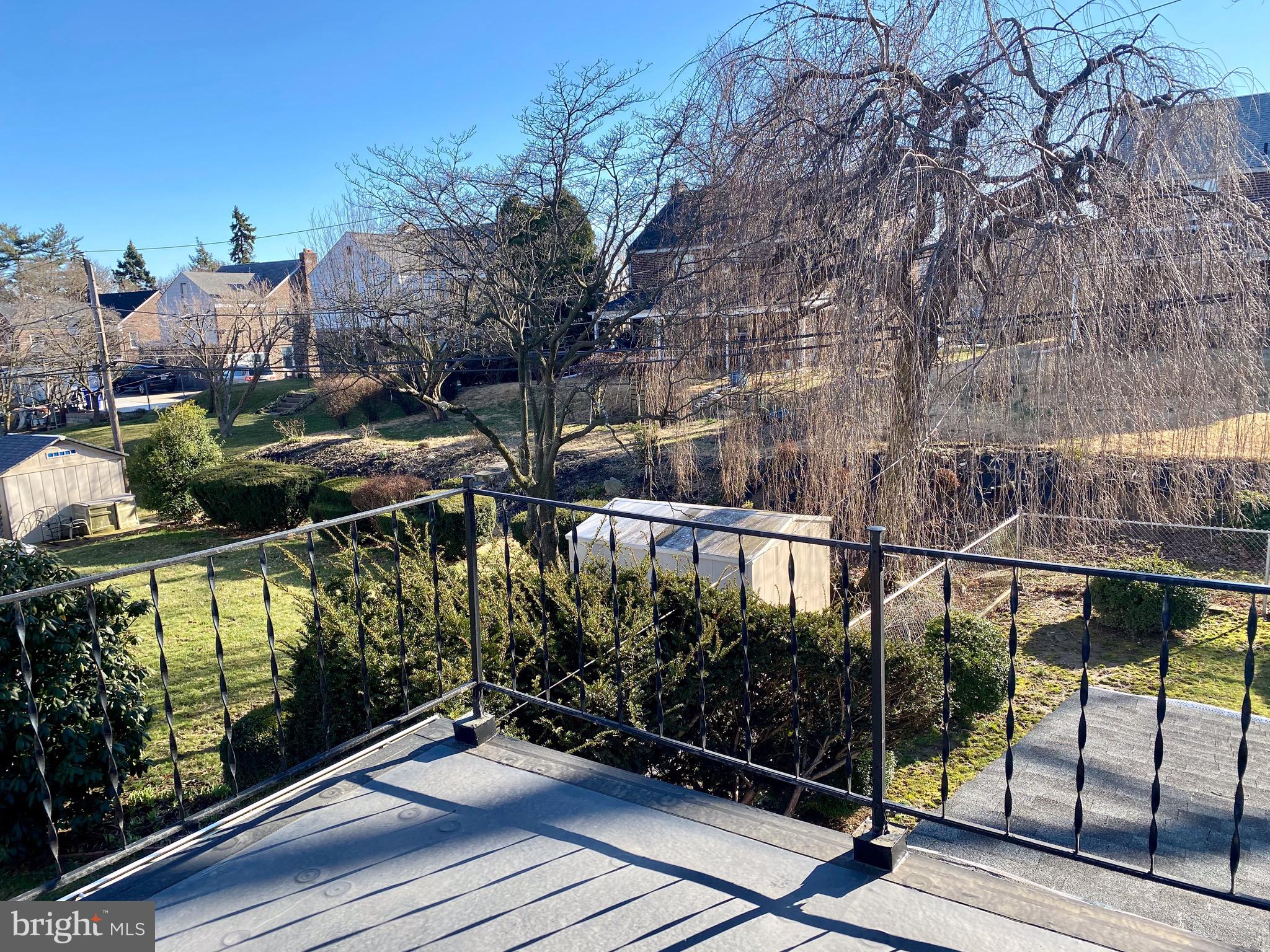 30 Dewey Road Cheltenham, PA 19012 - Photo 31 of 40 Outdoor second floor balcony with nice view