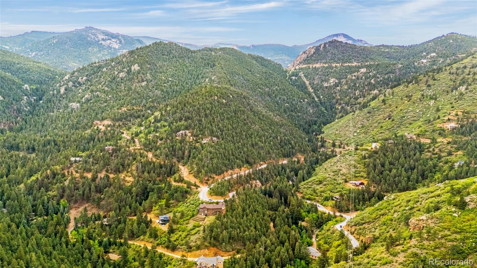 4775 Neeper Valley Road Manitou Springs, CO 80829 - Photo 40 of 41 a view of a field with mountains in the background