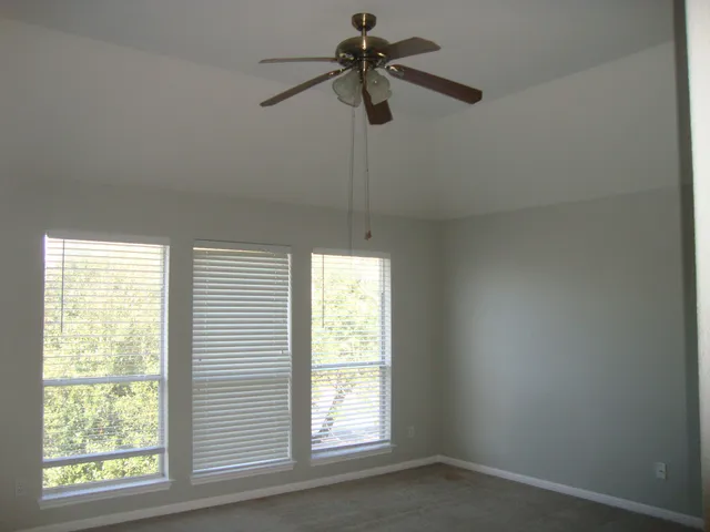 a window in an empty room with a window