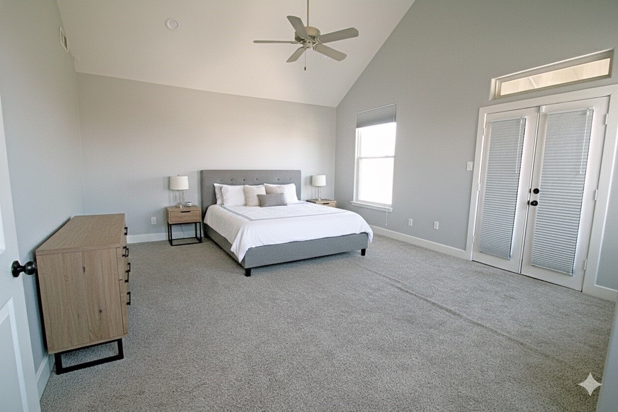 1317 Bomar Street Houston, TX 77006 - Photo 10 of 27 a spacious bedroom with a bed and a dresser