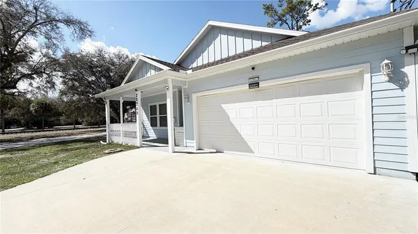a view of a house with a outdoor space