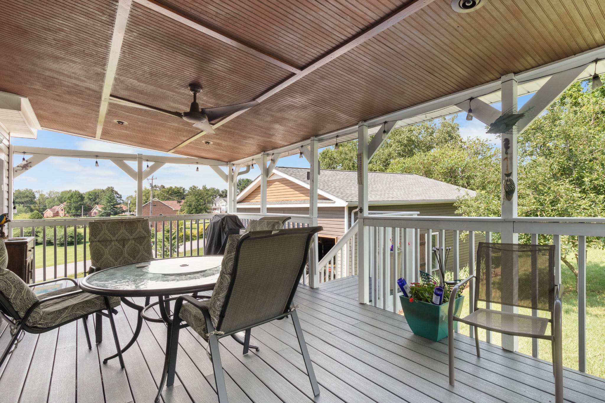 901 Riverchase Road Adams, TN 37010 - Photo 17 of 35 a view of a chairs on the roof deck