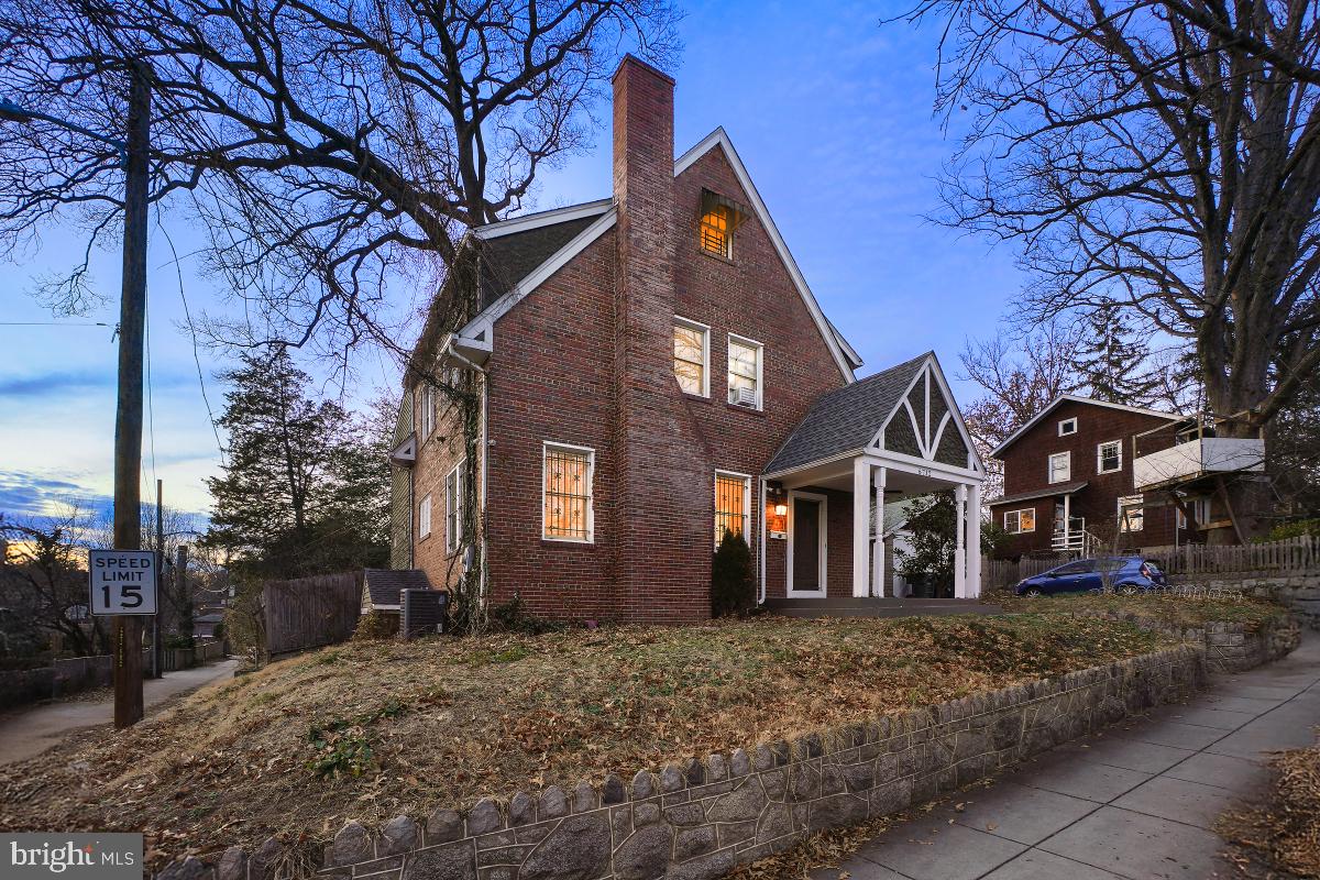 6712 6th Street Northwest Washington, DC 20012 - Photo 3 of 41 a front view of a house with a yard