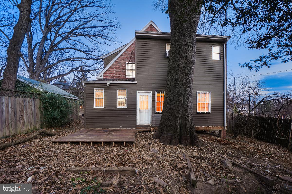 6712 6th Street Northwest Washington, DC 20012 - Photo 36 of 41 a front view of a house with garden