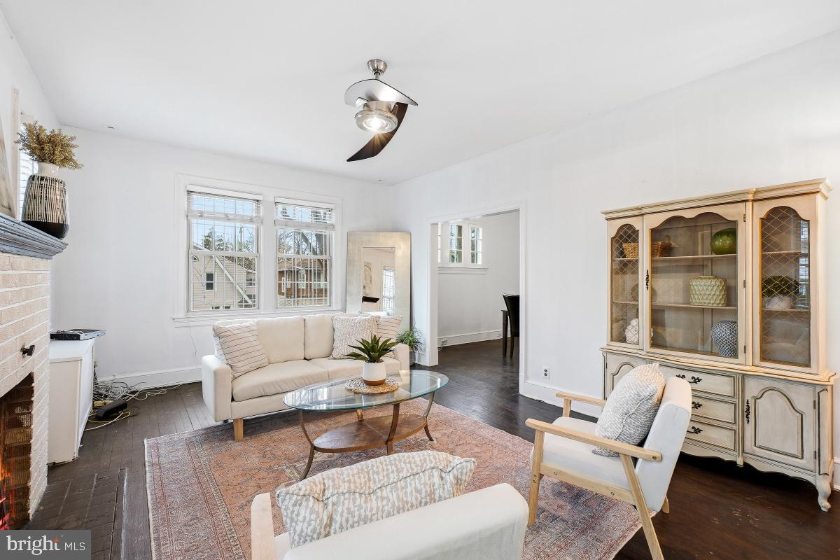6712 6th Street Northwest Washington, DC 20012 - Photo 9 of 41 a living room with furniture and a large window
