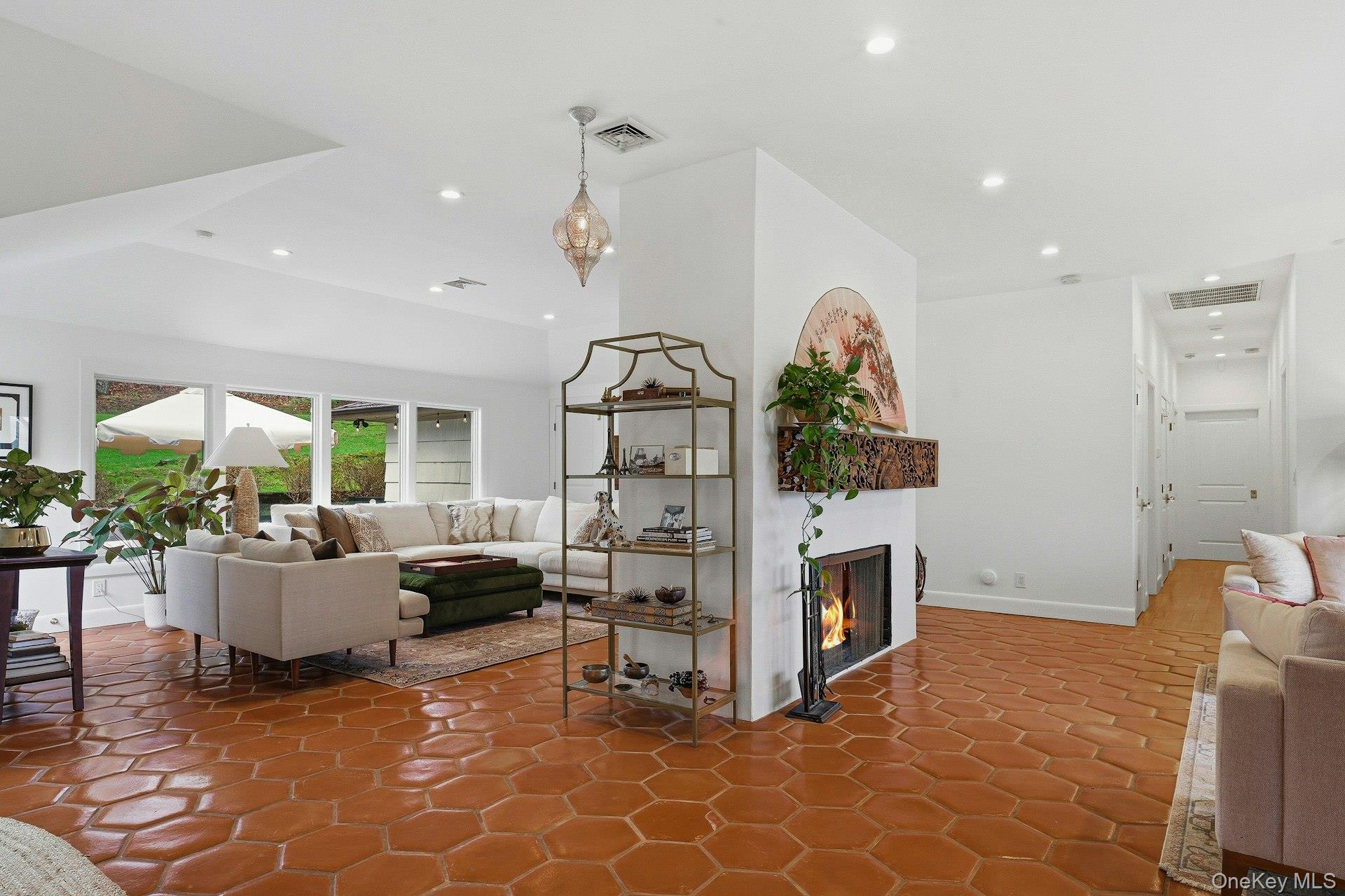 6 Greatmeadow Road Locust Valley, NY 11560 - Photo 16 of 48 Den/Living Room w/ Dual Fireplace