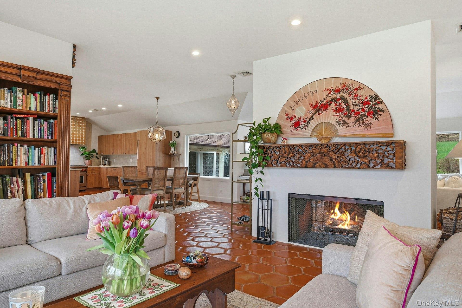 6 Greatmeadow Road Locust Valley, NY 11560 - Photo 18 of 48 Living Room w/ Fireplace