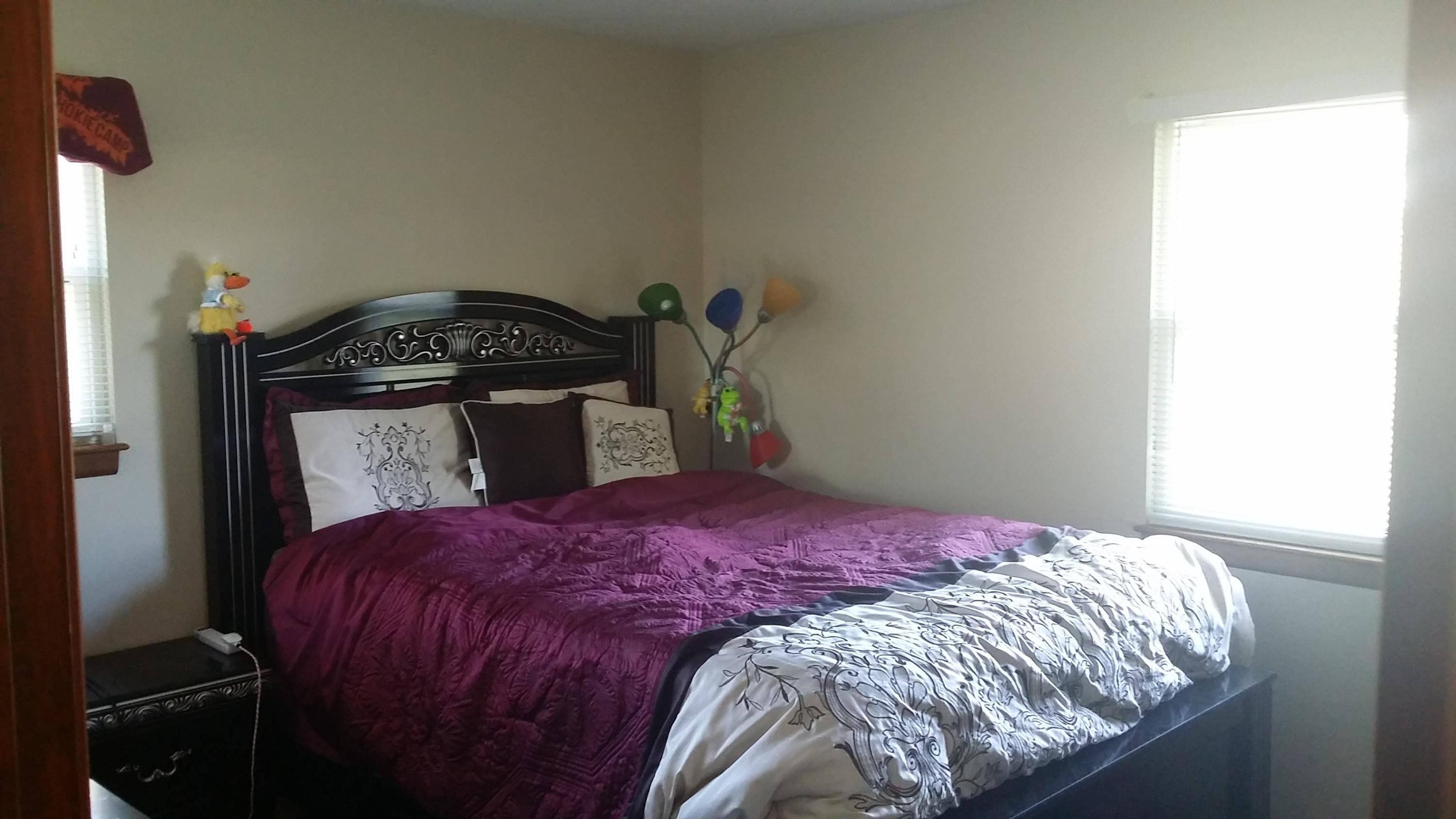 719 Olney Road Vinton, VA 24179 - Photo 6 of 15 a bedroom with a bed and a mirror