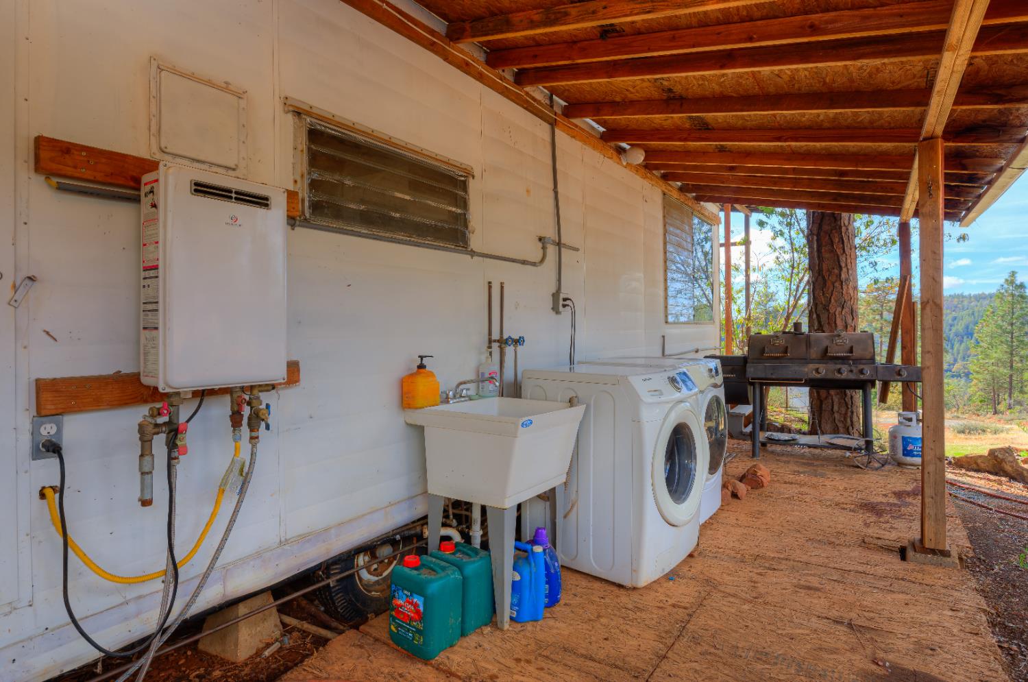 0 Black Tail Road Oroville, CA 95966 - Photo 12 of 33 a utility room with dryer and washer
