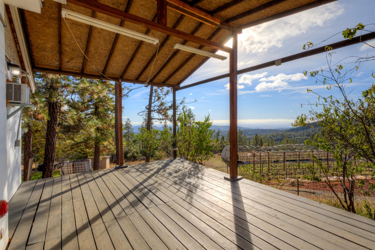0 Black Tail Road Oroville, CA 95966 - Photo 5 of 33 a view of a balcony with wooden floor