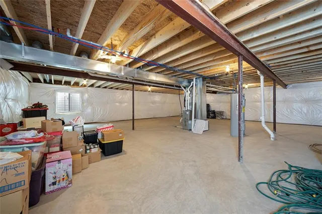 a view of storage and utility room