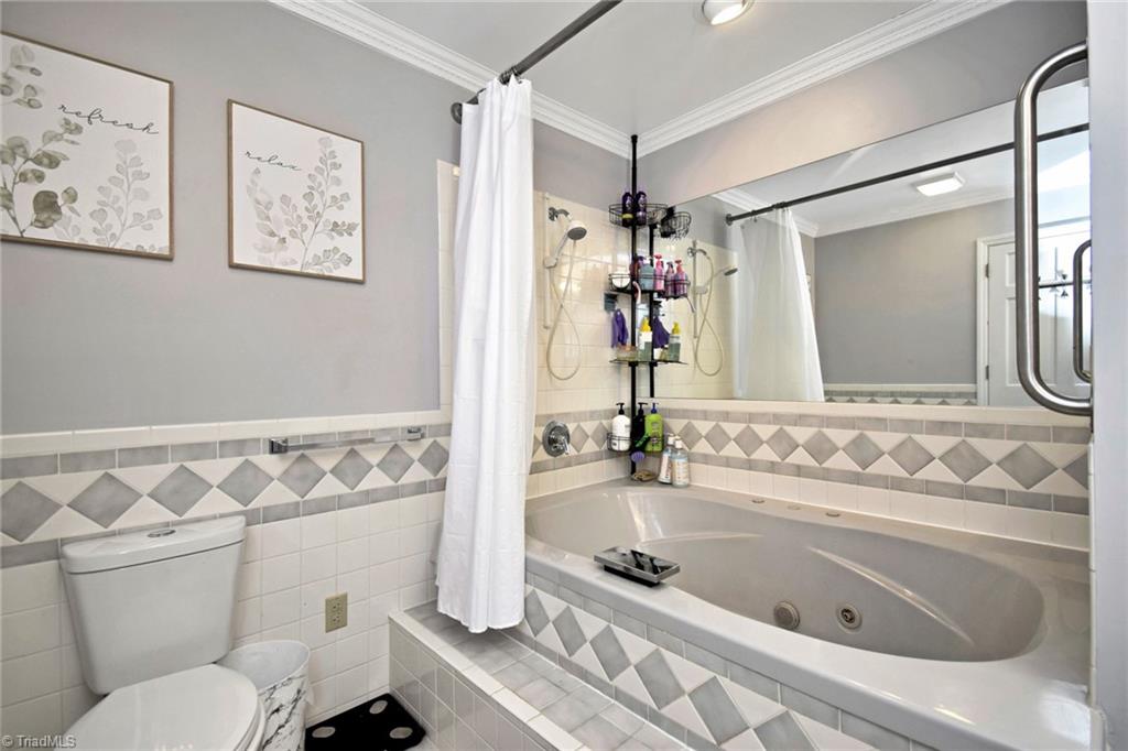 1297 Boiling Springs Road Purlear, NC 28665 - Photo 24 of 46 Primary Bathroom