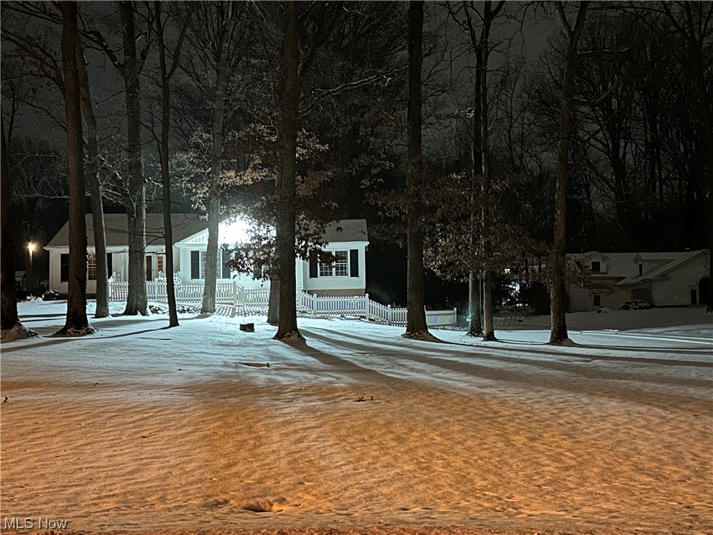 6130 Renninger Road New Franklin, OH 44319 - Photo 28 of 30 Front View with snow and new security light