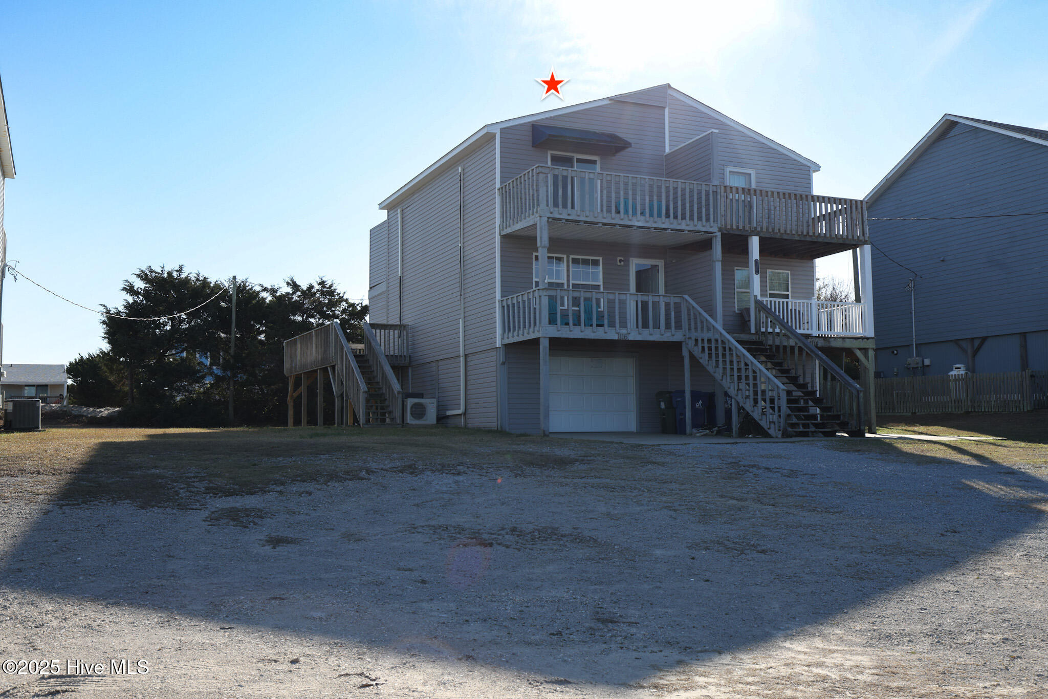 1116 East Fort Macon Road Atlantic Beach, NC 28512 - Photo 8 of 36 Half duplex - left side