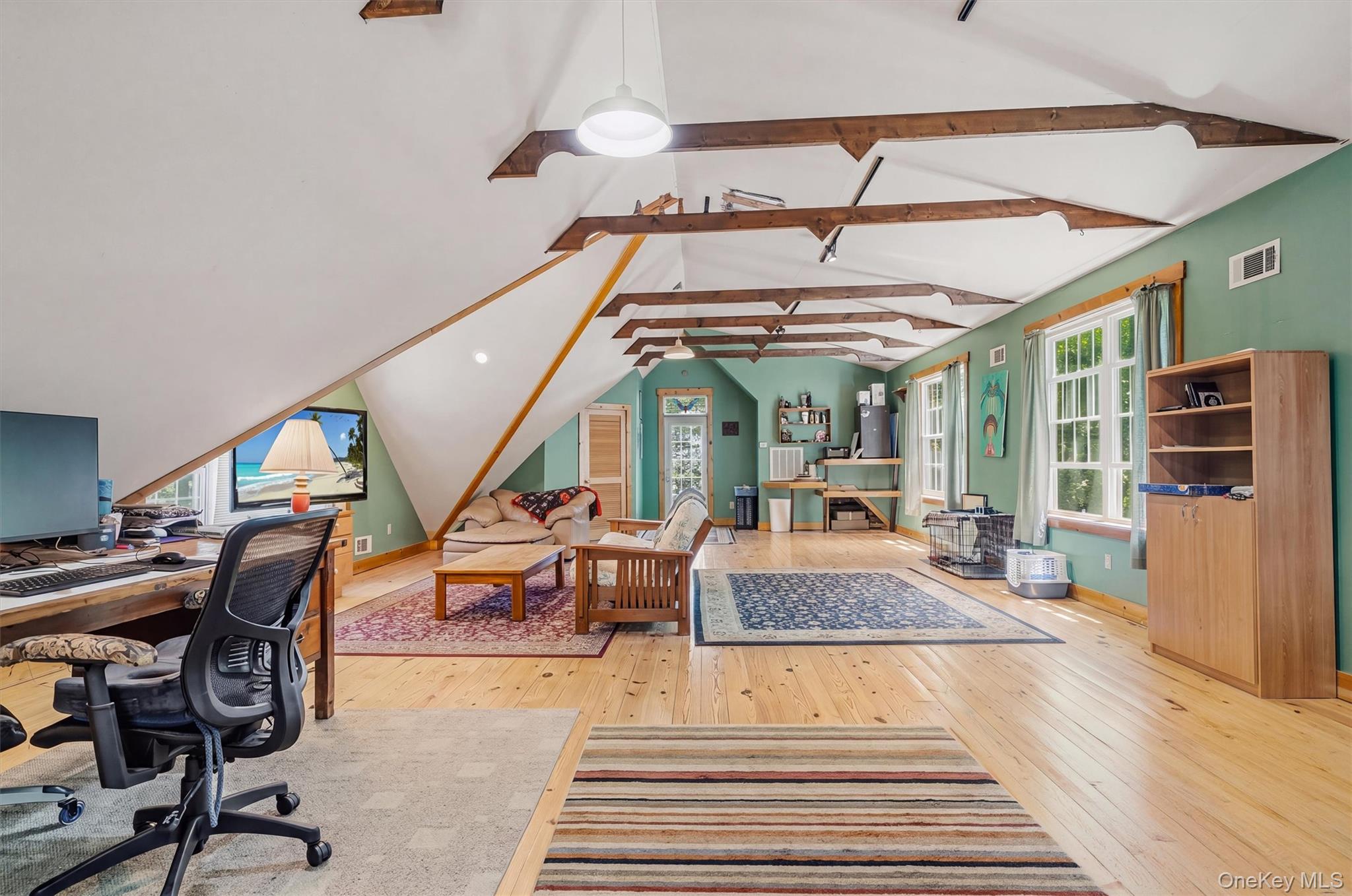 127 Hill Road Goshen, NY 10924 - Photo 40 of 50 127 & 129 Hill Road Carriage House 2nd Floor Loft Vaulted Ceiling.