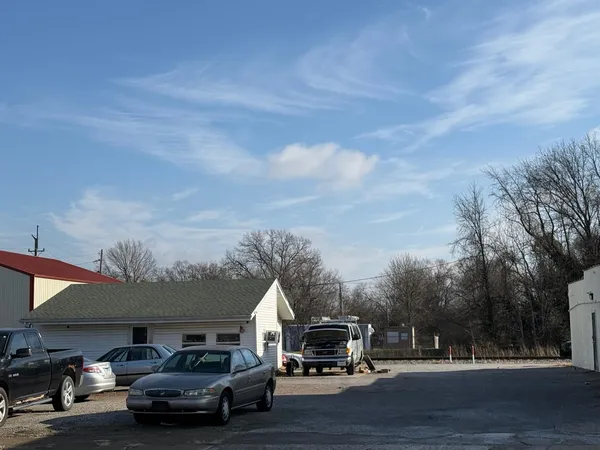 a car parked on the side of the road