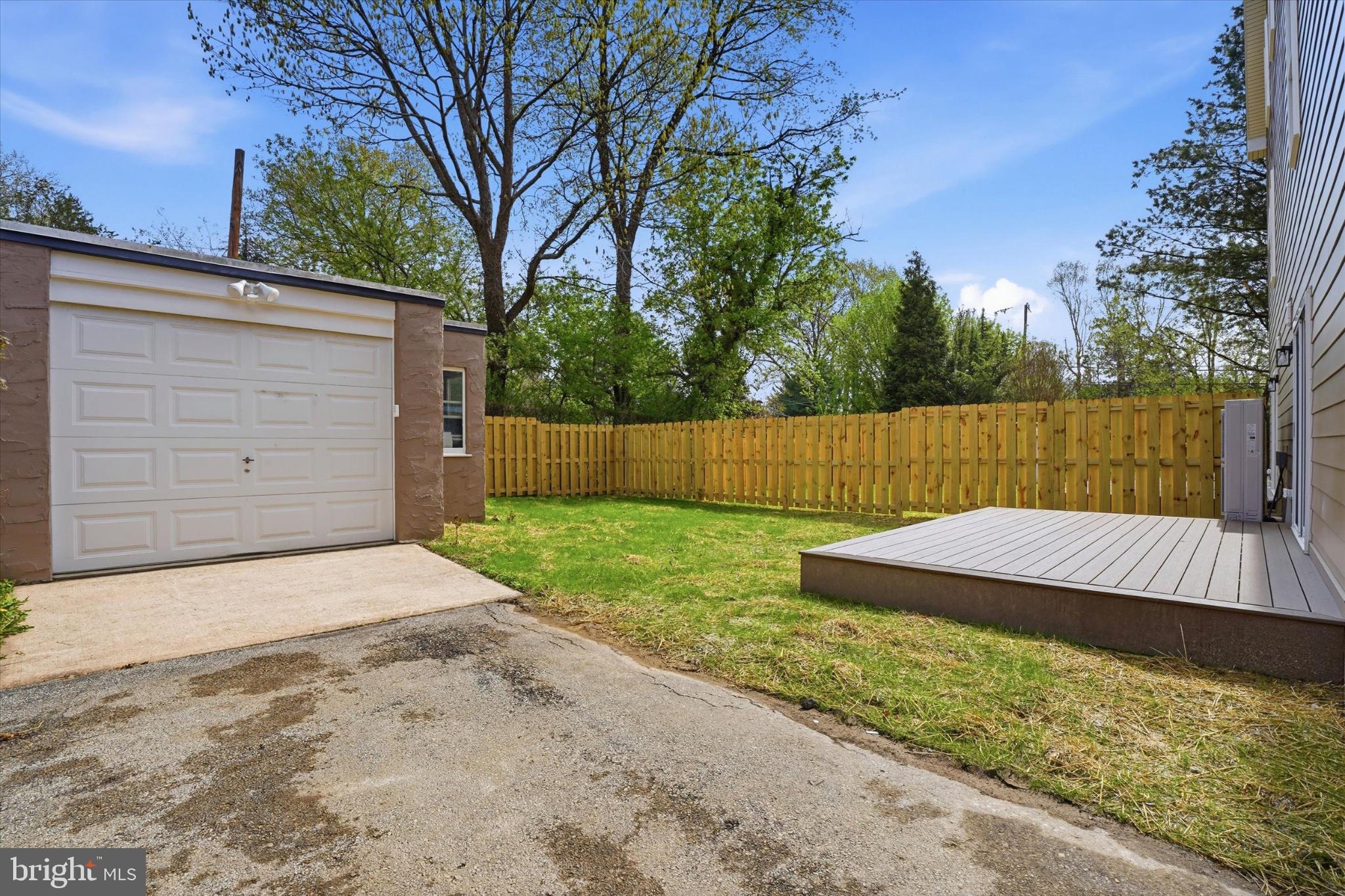 425 Grove Place Narberth, PA 19072 - Photo 5 of 35 outdoor space with garage.