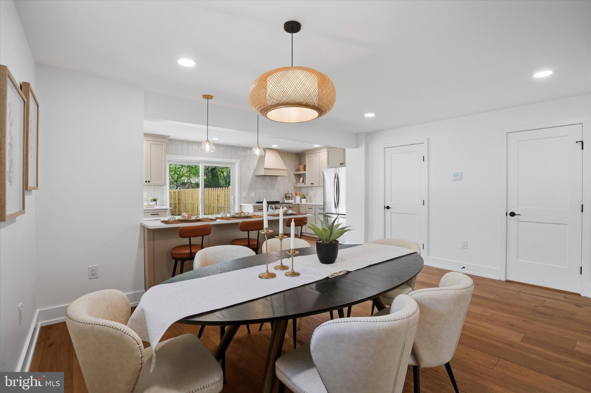 425 Grove Place Narberth, PA 19072 - Photo 10 of 35 Modern dining space with natural light.