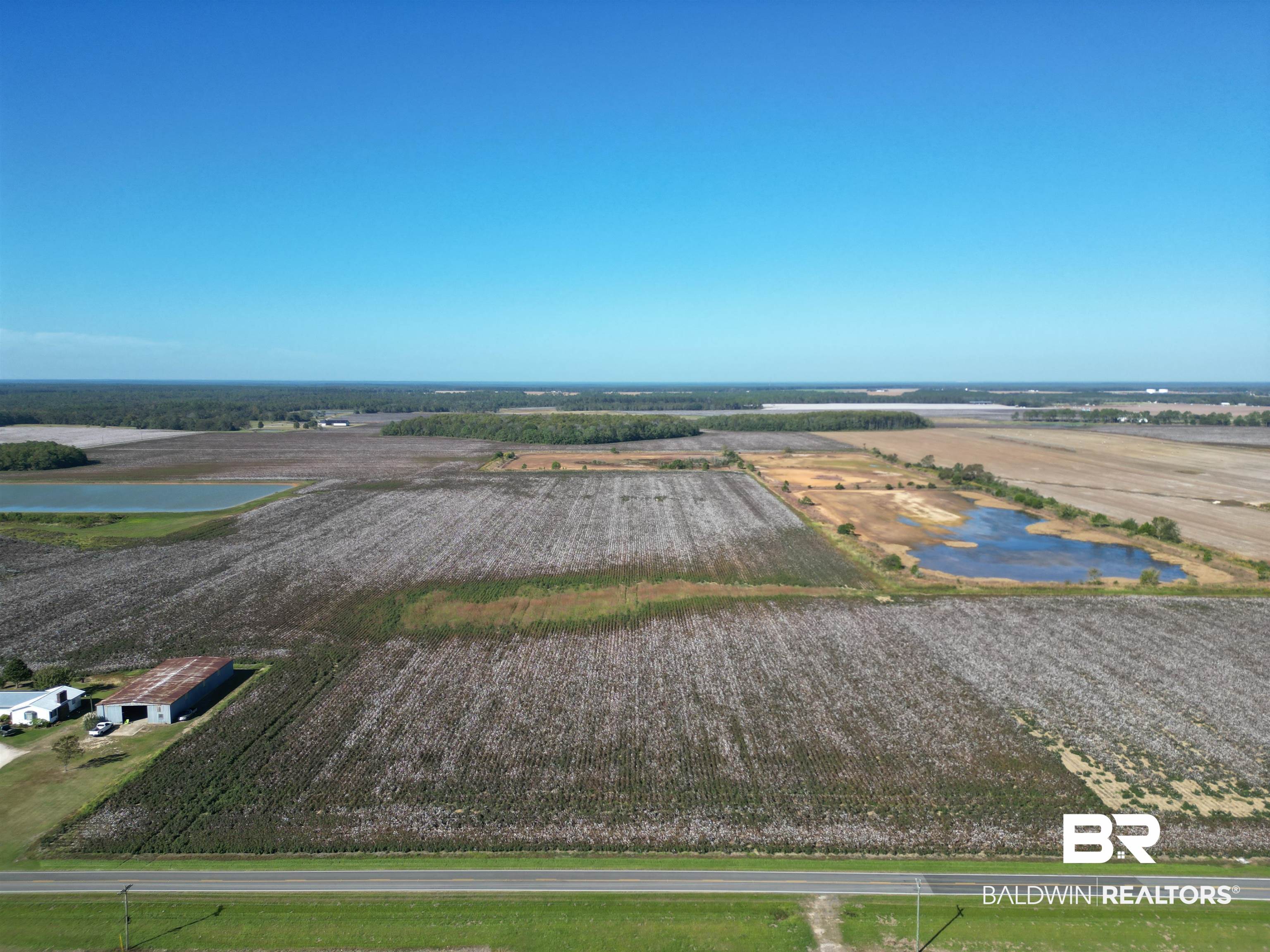 0 South Highway 99 Walnut Hill, FL 32568 - Photo 6 of 18 Drone / aerial view featuring a rural view and a water view