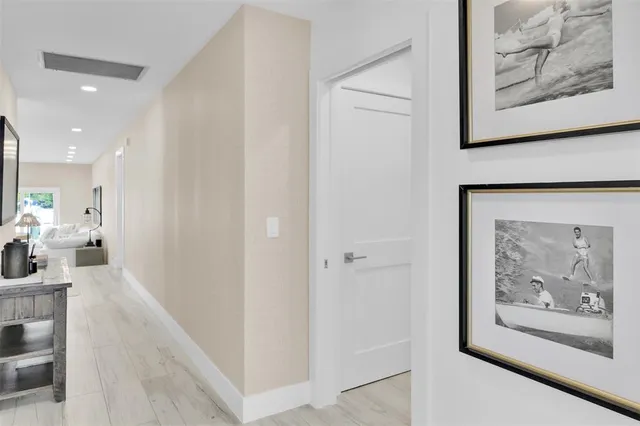 a view of a table and chairs in backyard