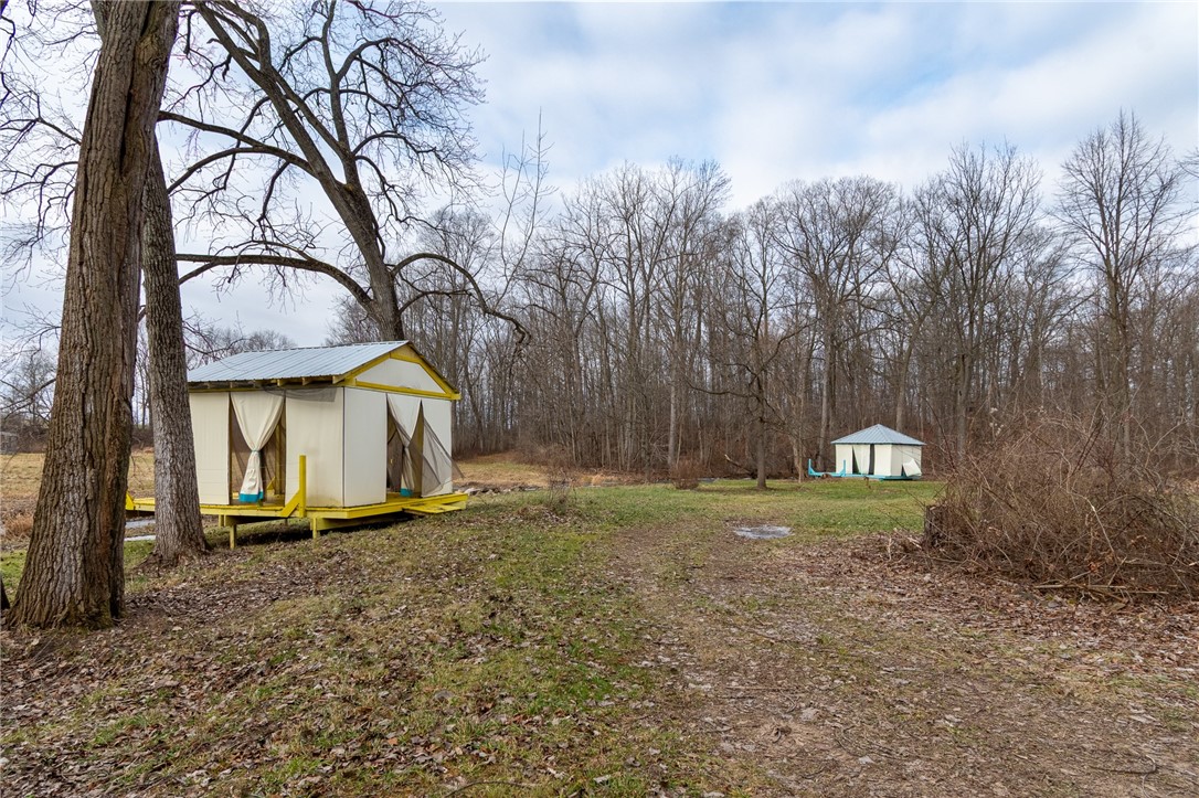 864 Gravel Road Tyre, NY 13148 - Photo 6 of 43 Glamping platform and enclosure