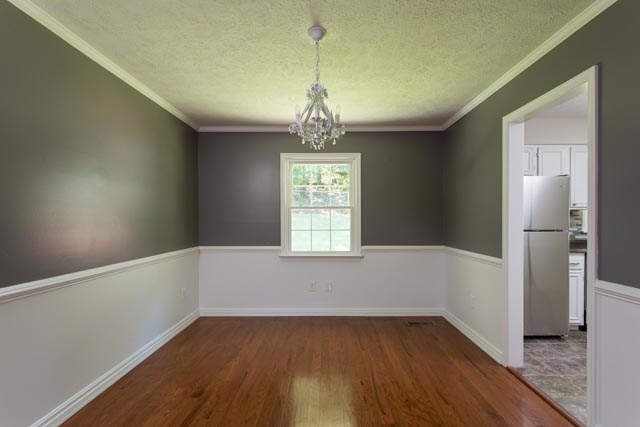 1228 Pinehurst Road Staunton, VA 24401 - Photo 5 of 24 Charming dining room with hardwood floors and chandelier