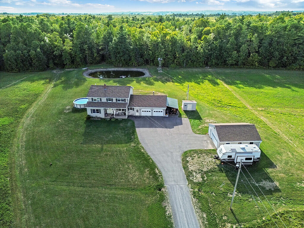 246 Bellsqueeze Road Benton, ME 04901 - Photo 1 of 53 1 Aerial view