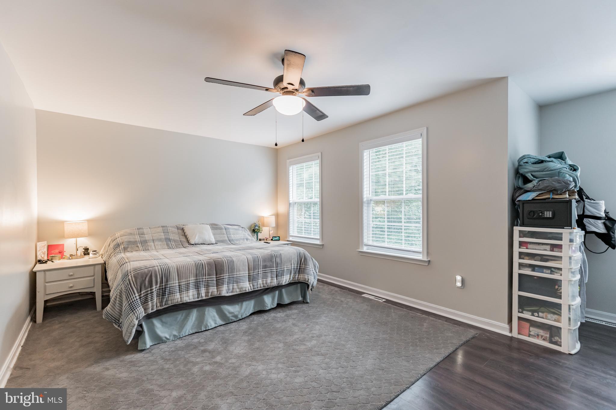 285 Hilltop Road Lusby, MD 20657 - Photo 20 of 28 Primary bedroom with hardwood floors.