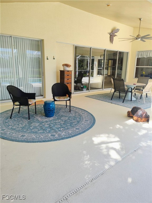 5619 Marina Road Bokeelia, FL 33922 - Photo 16 of 18 a view of a swimming pool with a lounge chair