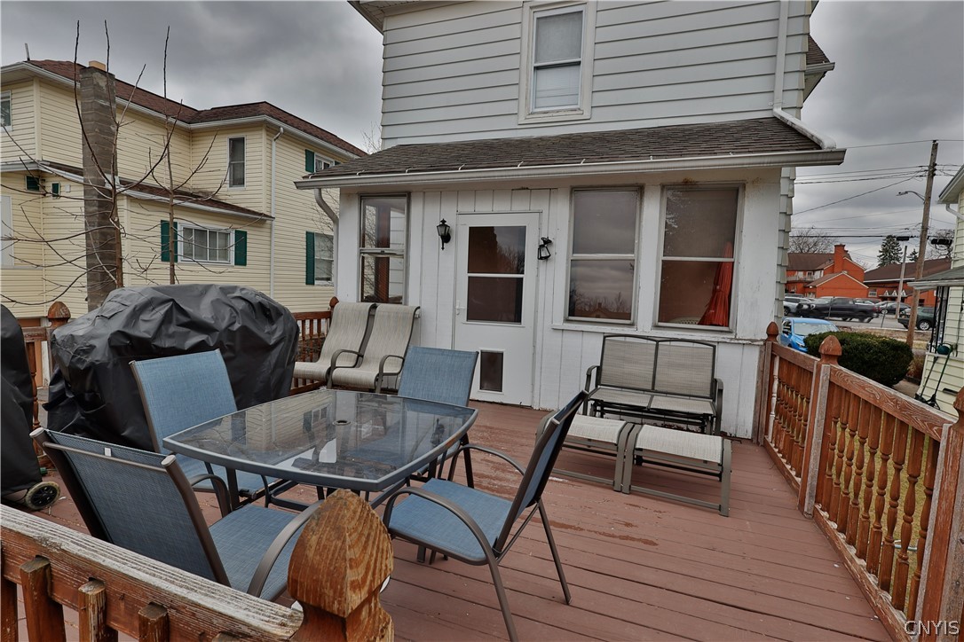 23 Union Street Auburn, NY 13021 - Photo 29 of 39 back deck