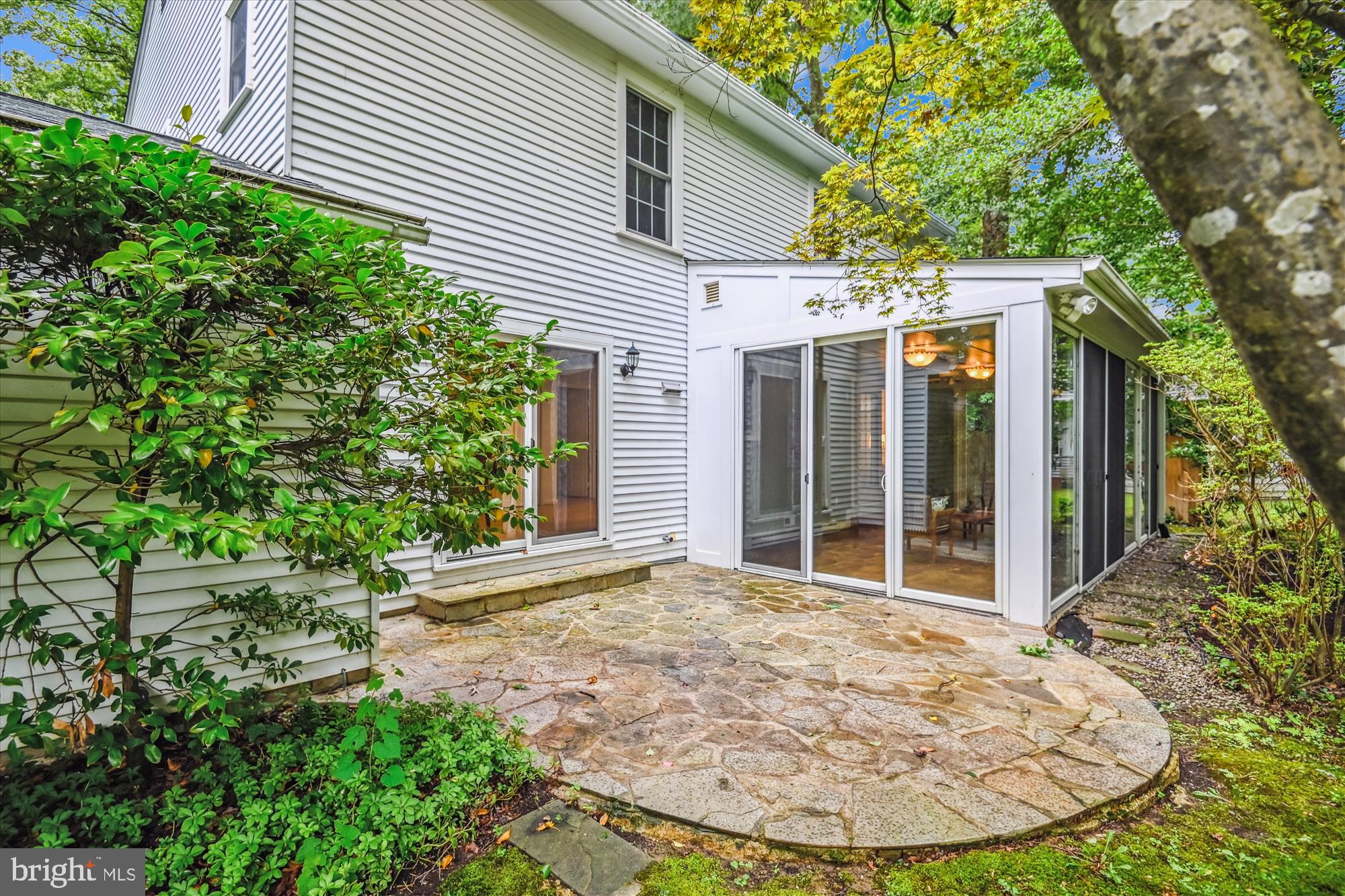 1601 Ridout Road Annapolis, MD 21409 - Photo 27 of 32 Flagstone patio out back off of kitchen