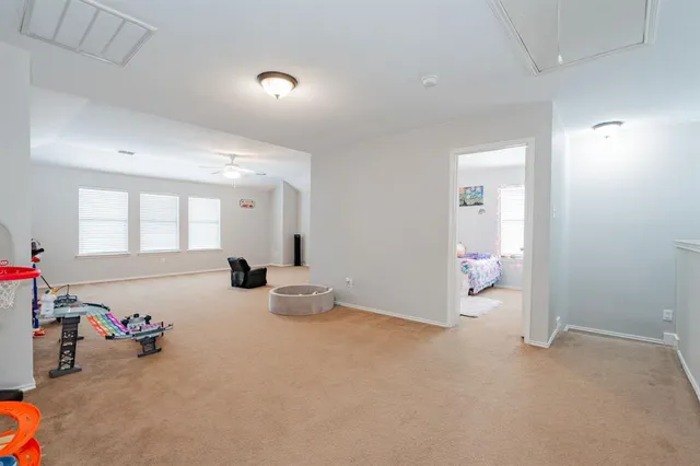 a very nice looking room with a large window