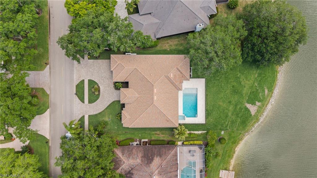 207 Monterey Drive Naples, FL 34119 - Photo 44 of 47 an aerial view of a house