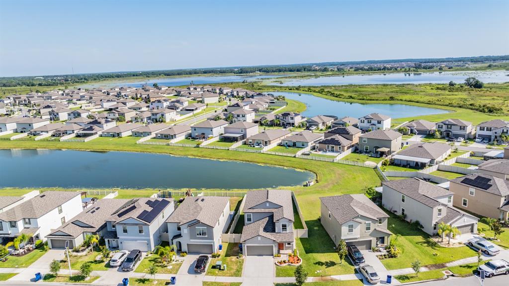 31807 Barrel Wave Way Wesley Chapel, FL 33545 - Photo 4 of 61 a view of swimming pool with a garden
