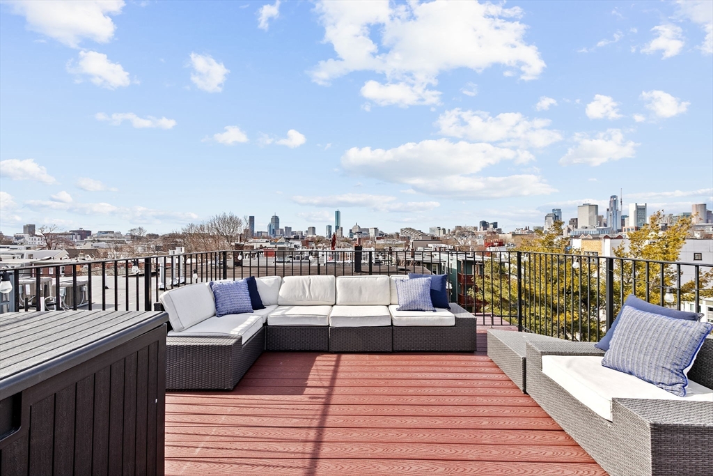 198 West Sixth Street, Unit 3 Boston, MA 02127 - Photo 1 of 22 a terrace view with seating space