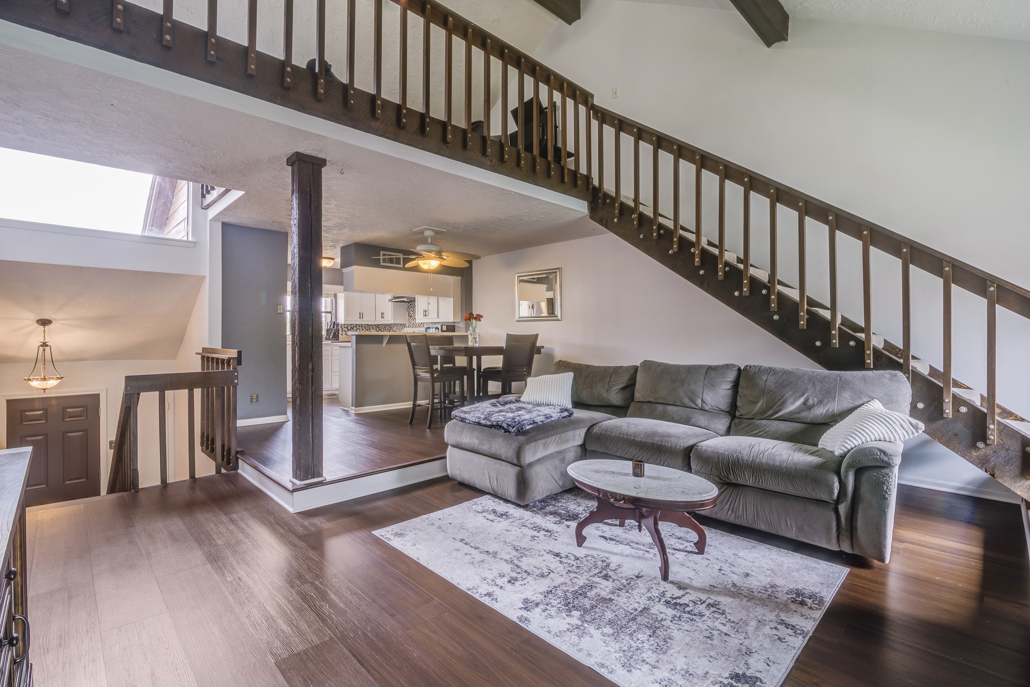 671 Davis Road League City, TX 77573 - Photo 1 of 34 a living room with furniture and a wooden floor