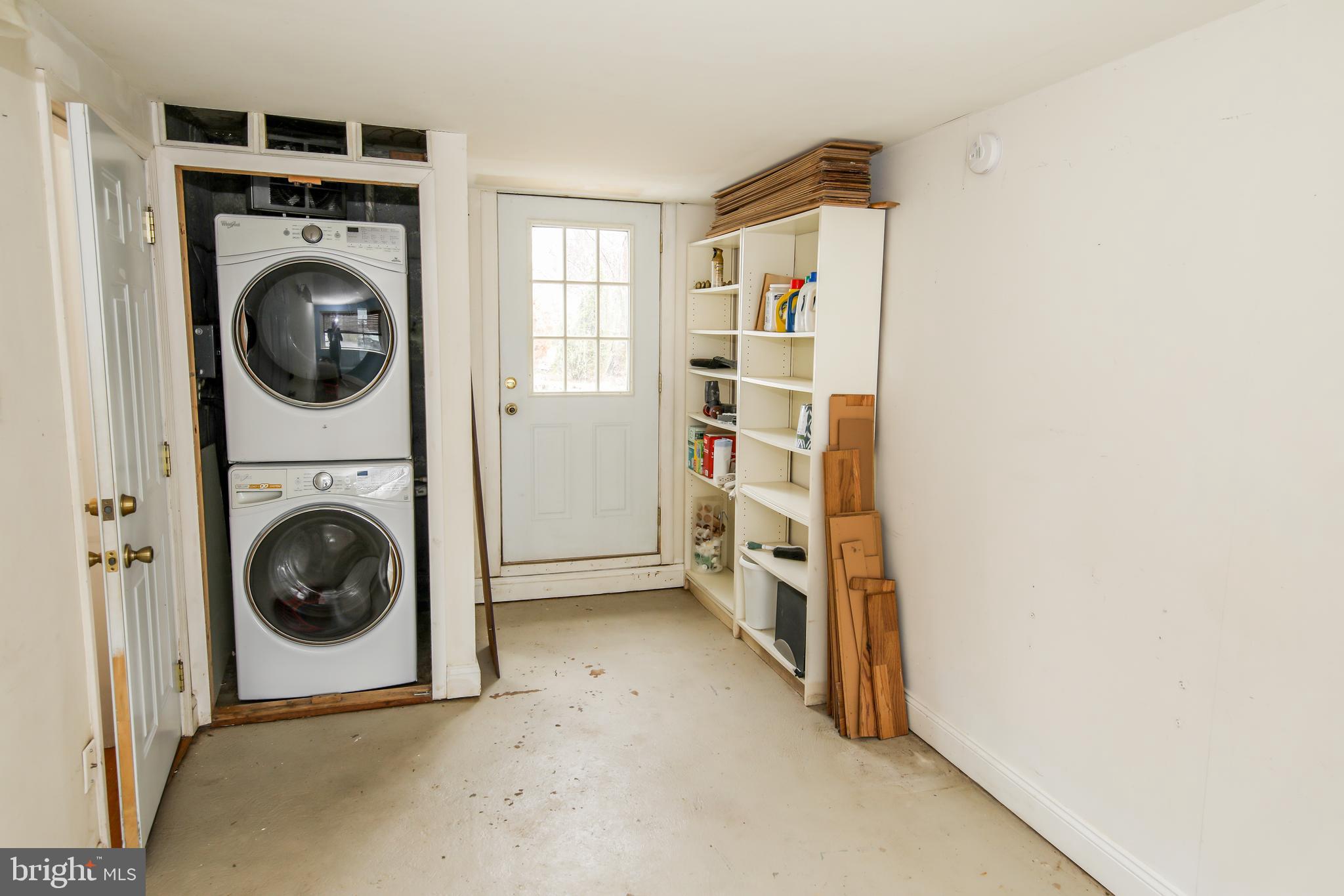 10 Hillside Road, Unit A Greenbelt, MD 20770 - Photo 30 of 44 Converted garage space for laundry, projects.