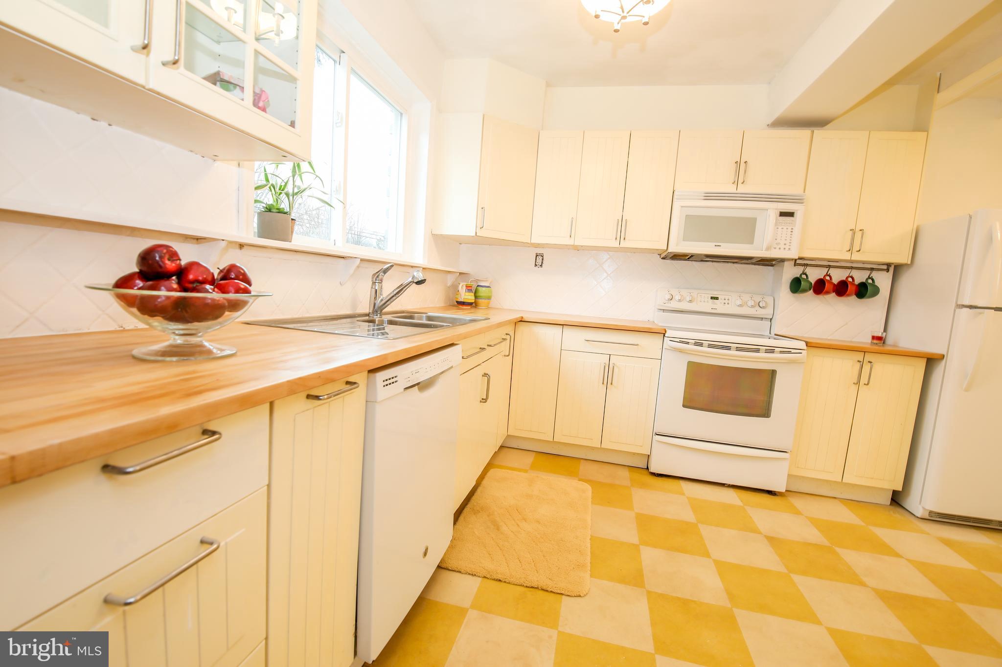 10 Hillside Road, Unit A Greenbelt, MD 20770 - Photo 7 of 44 Butcherblock countertops, farmhouse style