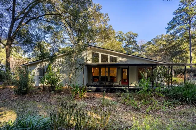 a view of outdoor space and garden