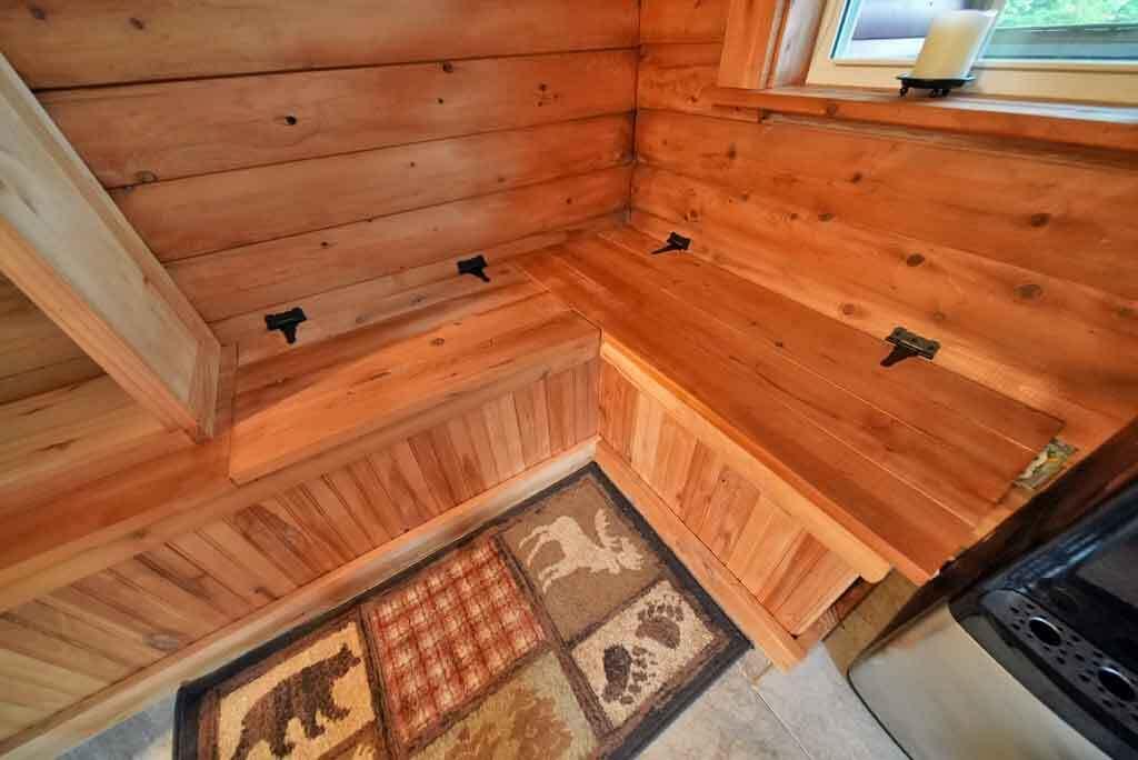 414 East Ridge Road Mars Hill, ME 04758 - Photo 31 of 48 storage-bench-cabin-home